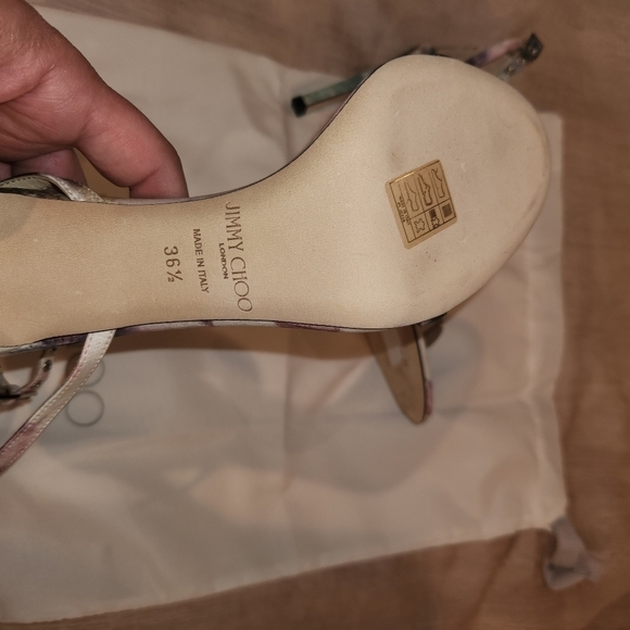 NWB Jimmy Choo Oasis Ankle Strap Heels - Authentic - Picture 15 of 16